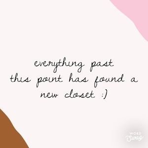 THANKS FOR SHOPPING!